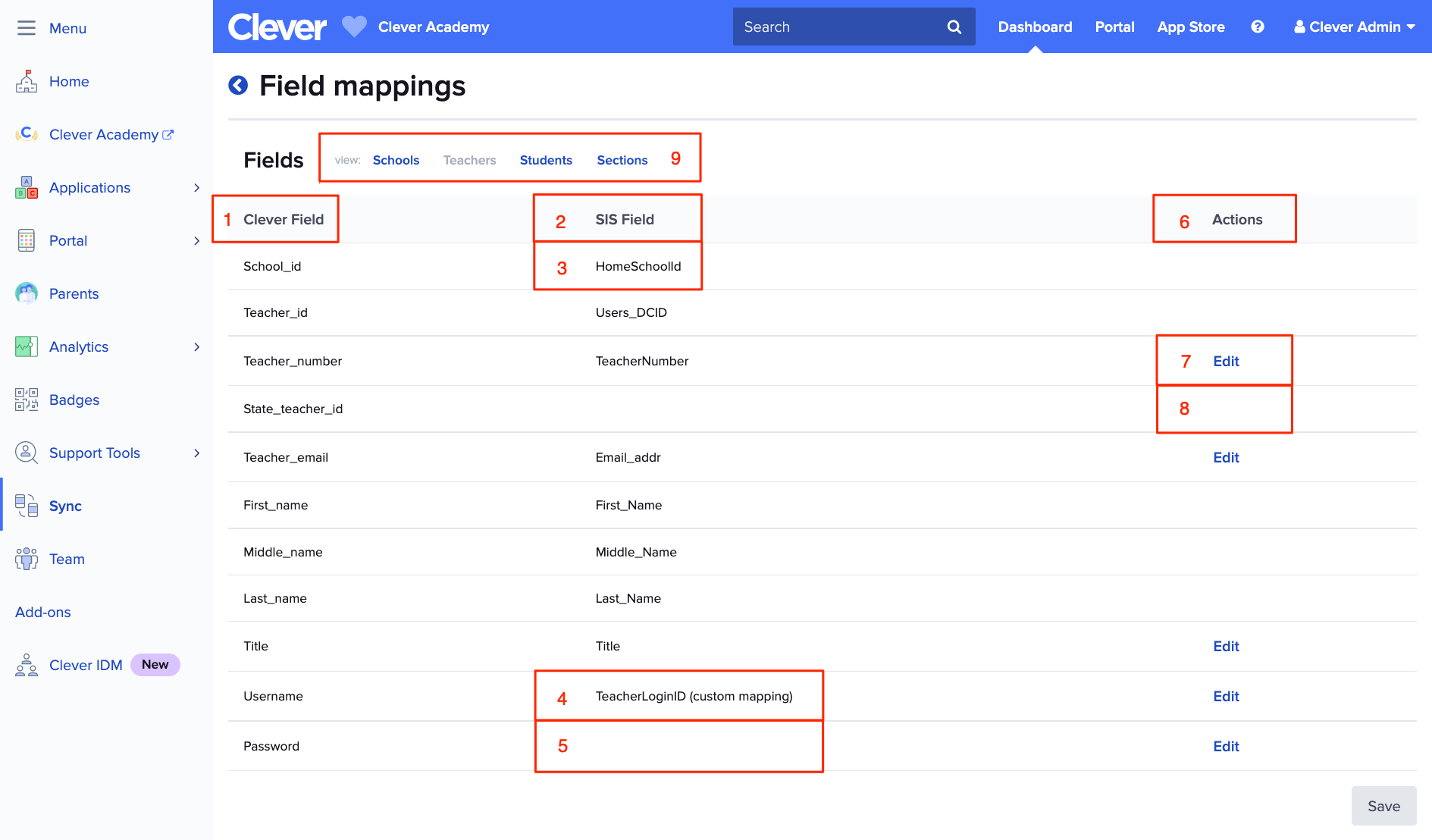 For District Admins: Field Mappings