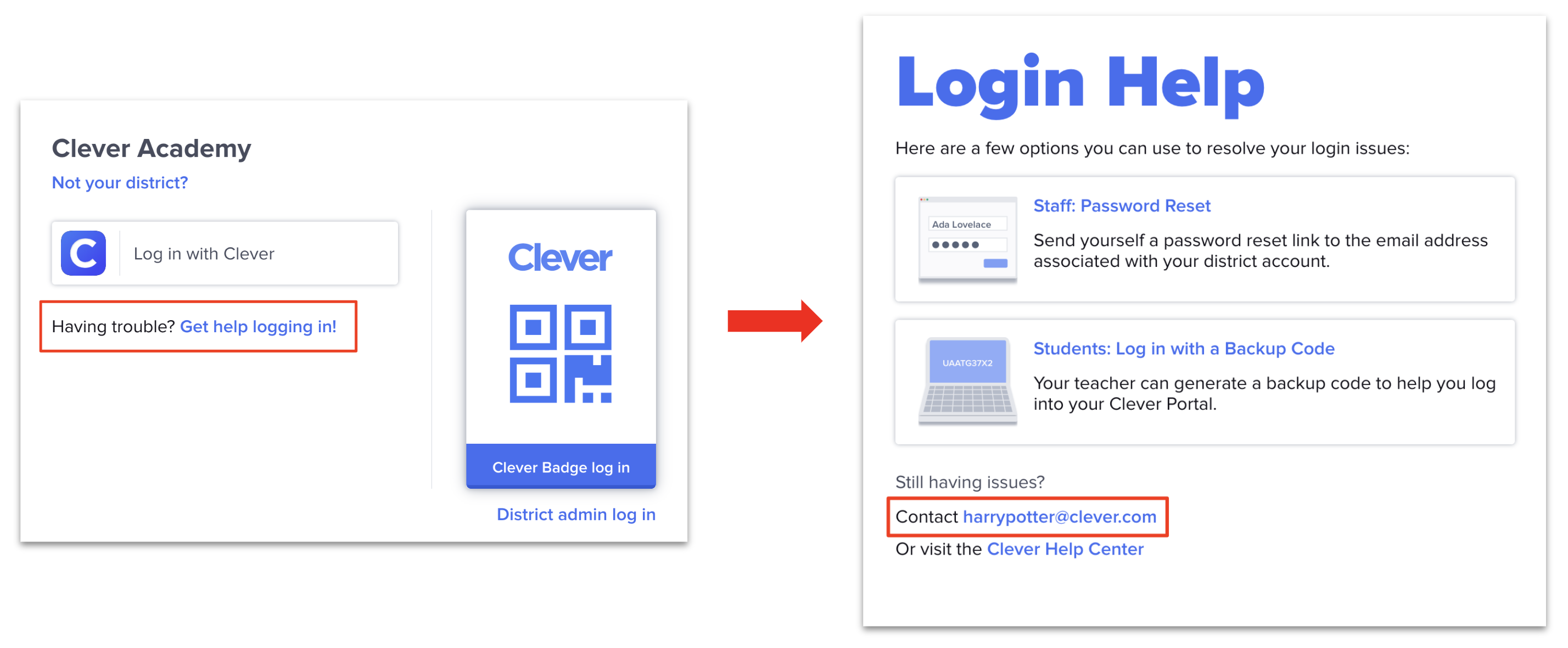 For Teachers: Troubleshooting - Teacher logins