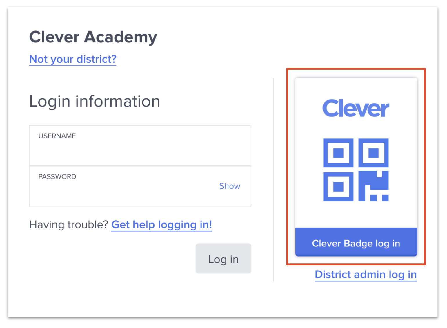 For Families Troubleshooting Logins to Clever