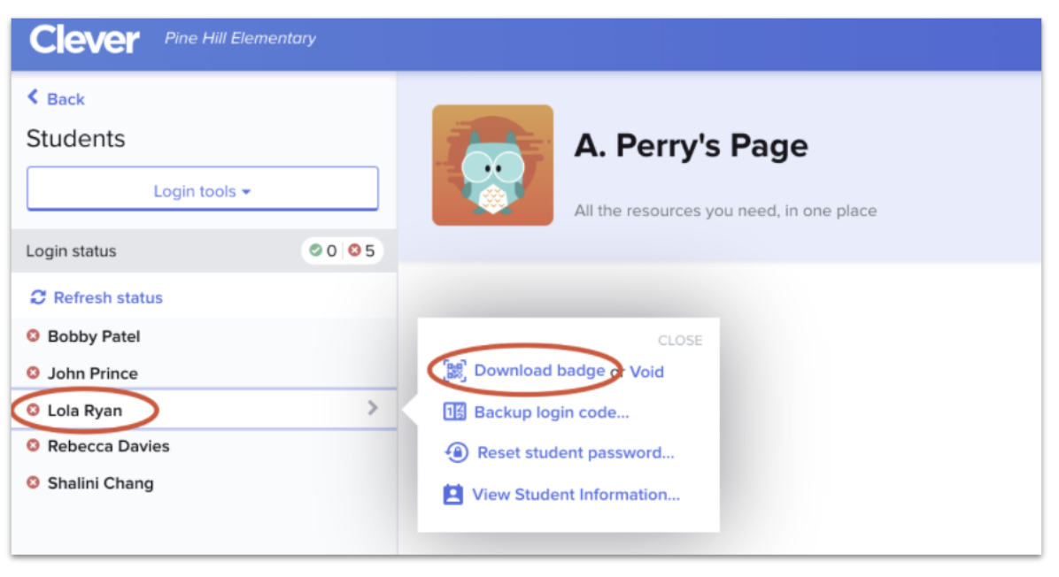 Sign-In Books with Badges that allow you to sign-out