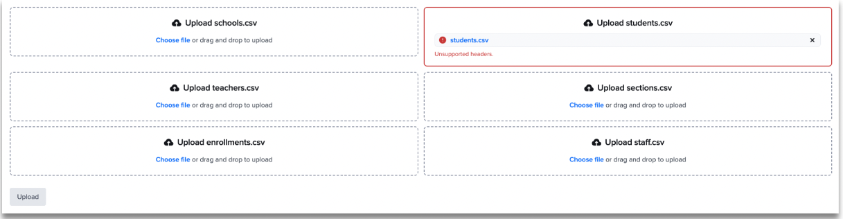 SFTP Syncs Troubleshooting CSV formatting errors