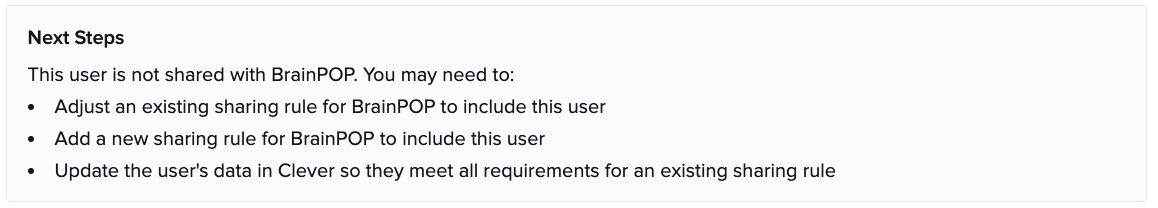 For Clever Admins: Troubleshoot Sharing tool