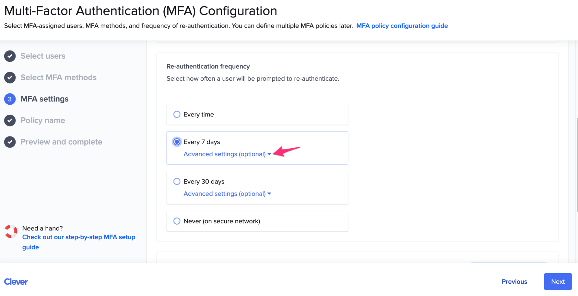 For Clever Admins: Classroom MFA setup