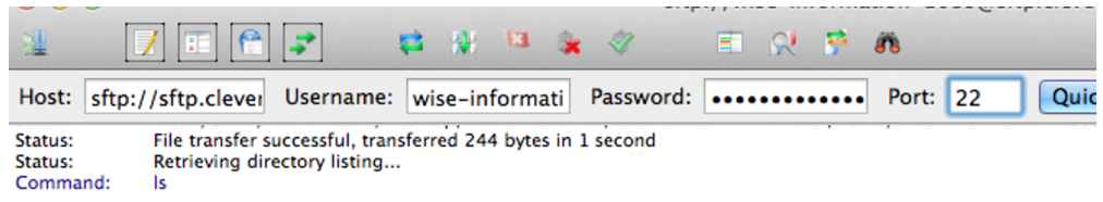 SFTP Syncs: Uploading data to Clever