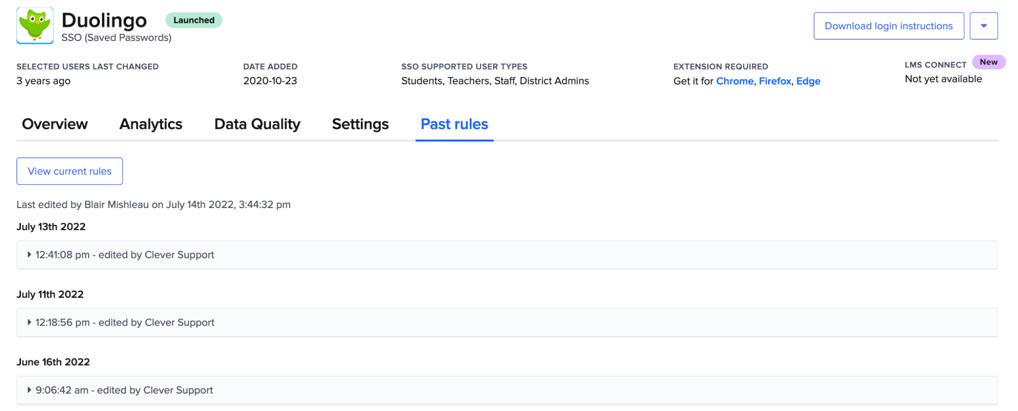 Sharing Permission: View sharing permission history, image size:1999x808