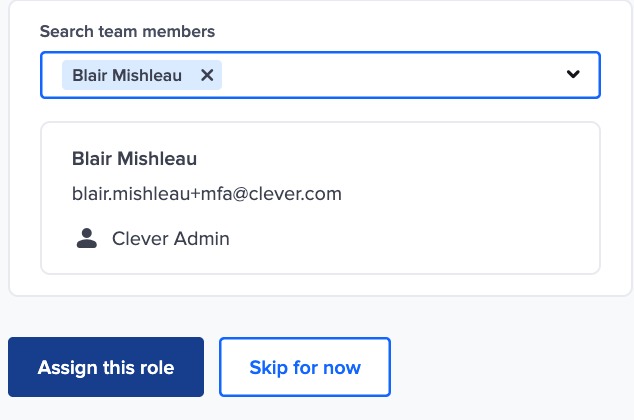 For Clever Admin: Custom admin roles