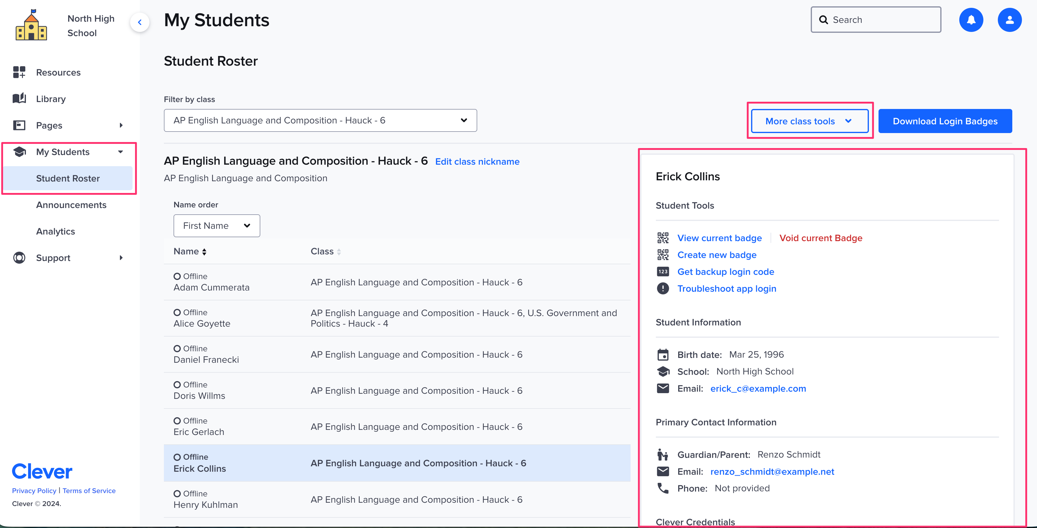 For Teachers: Overview of the Clever Portal