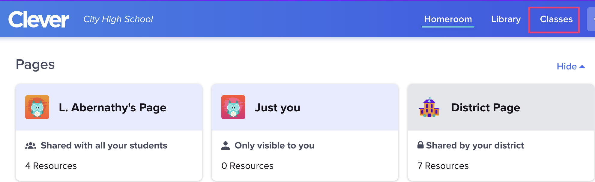 For Teachers: Login Tools