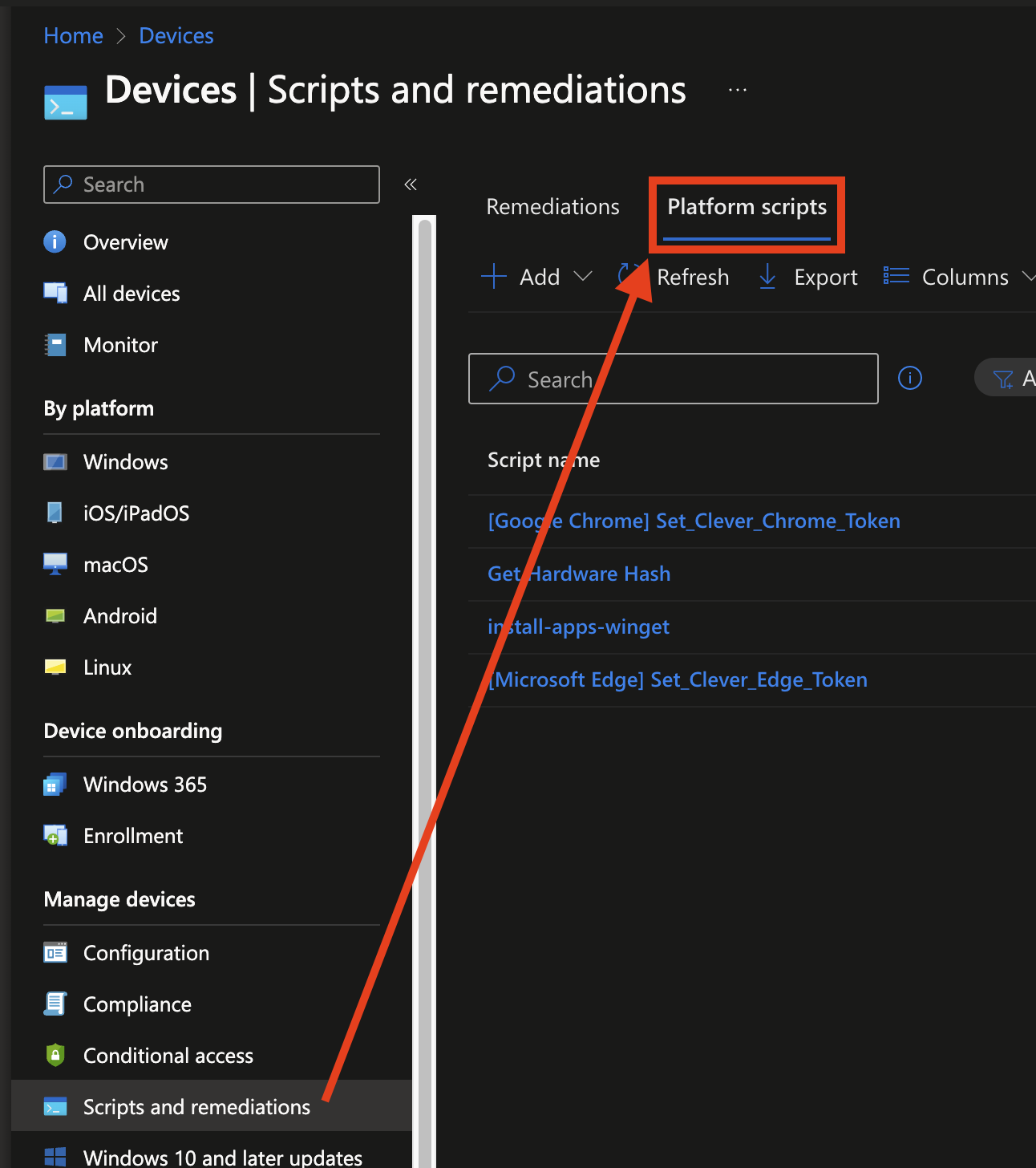 Deploy edtech analytics for google chrome using microsoft intune