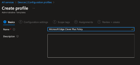 Deploy Edtech Analytics for Edge using Microsoft Intune