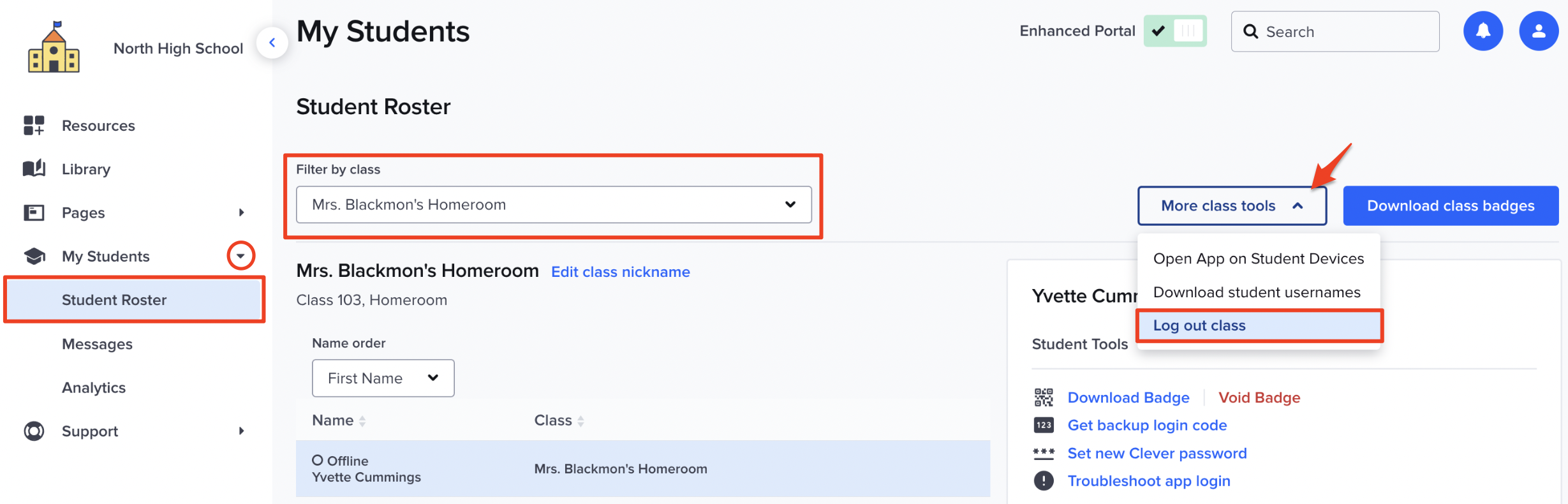 For Teachers: Login Tools