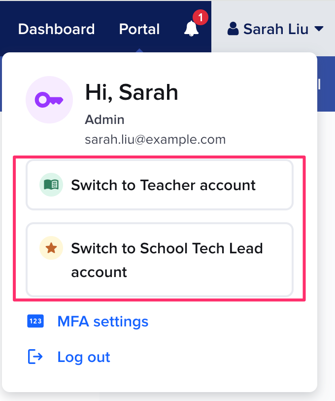 Clever Roles: Staff - How to log in to Clever
