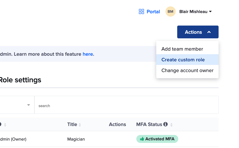 For Clever Admin: Custom admin roles